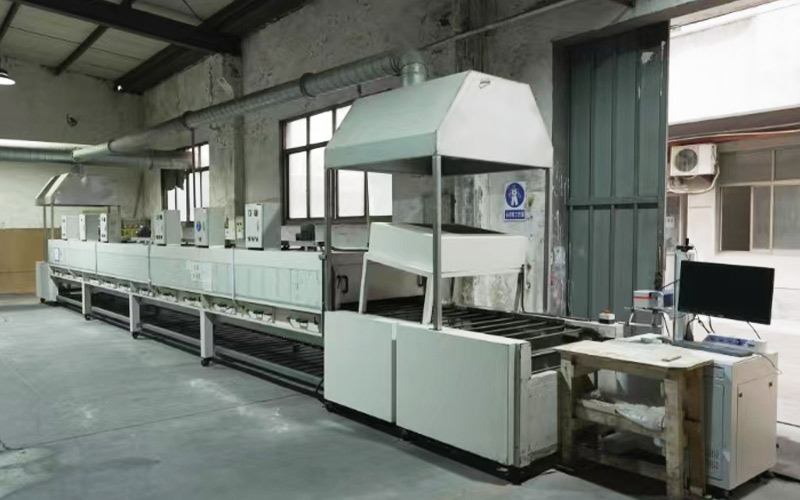 Línea de producción de serigrafía