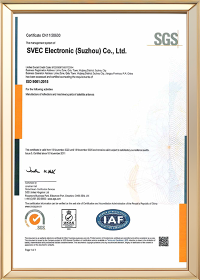 ISO  9001：2015