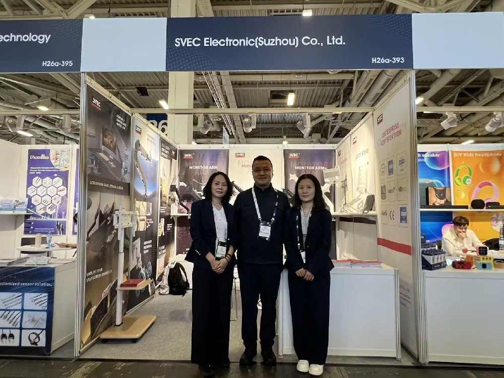 Svec participa en la exposición internacional de electrónica de consumo de berlín, Alemania (ifa)